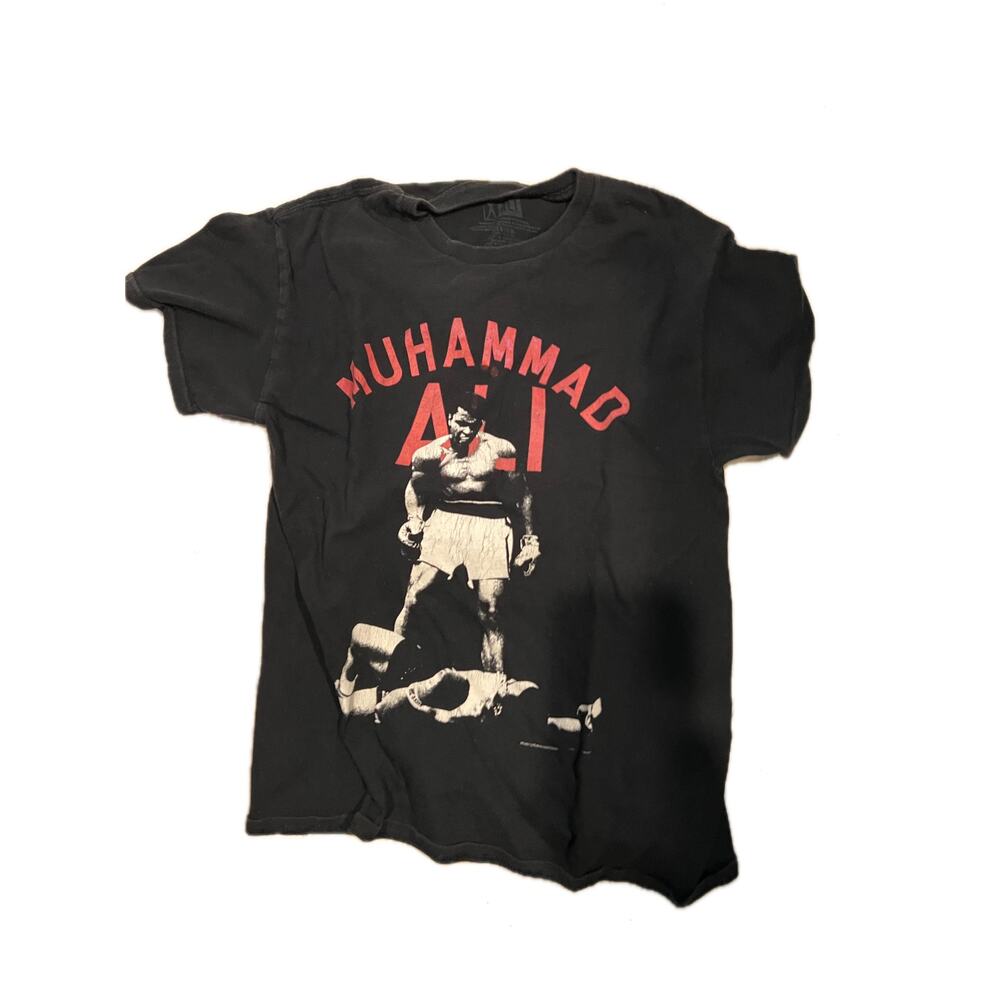 Muhammad Ali Black T-Shirt Mens Medium